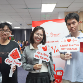 Giọt hồng yêu thương – Kết nối trái tim Softdreams