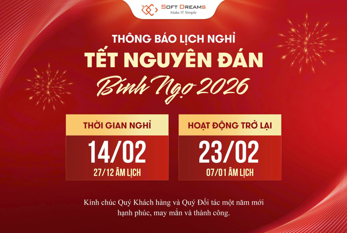 Thông báo lịch nghỉ Tết Nguyên đán Bính Ngọ 2026