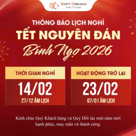 Thông báo lịch nghỉ Tết Nguyên đán Bính Ngọ 2026