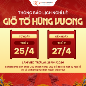 Thông báo lịch nghỉ lễ Giỗ Tổ Hùng Vương 2026