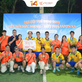 Đại hội thể thao Softdreams 2026: Nơi tinh thần đồng đội và khát vọng vươn xa tỏa sáng