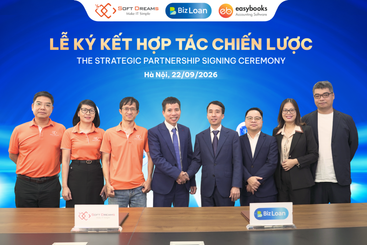 Xử lý bài toán tiếp cận vốn cho doanh nghiệp: Softdreams tích hợp tiện ích kết nối vốn BizLoan lên phần mềm EasyBooks