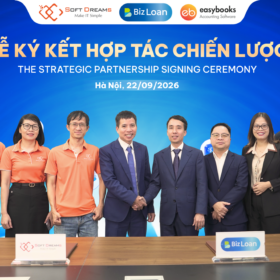 Xử lý bài toán tiếp cận vốn cho doanh nghiệp: Softdreams tích hợp tiện ích kết nối vốn BizLoan lên phần mềm EasyBooks