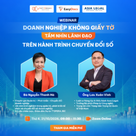 [WEBINAR] DOANH NGHIỆP KHÔNG GIẤY TỜ: TẦM NHÌN LÃNH ĐẠO TRÊN HÀNH TRÌNH CHUYỂN ĐỔI SỐ